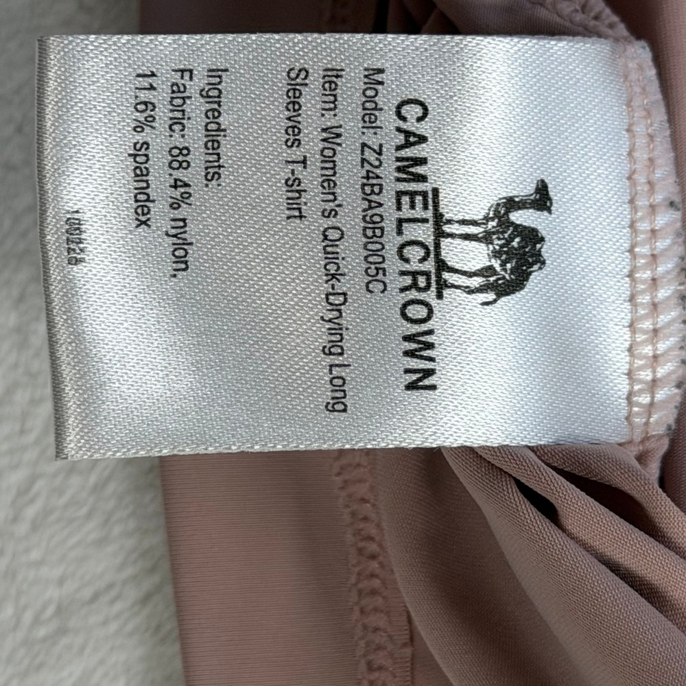 Camel Crown Quick-Drying Sun Hoodie Womens XXXL Mauve Good UV Protection - Picture 5 of 9
